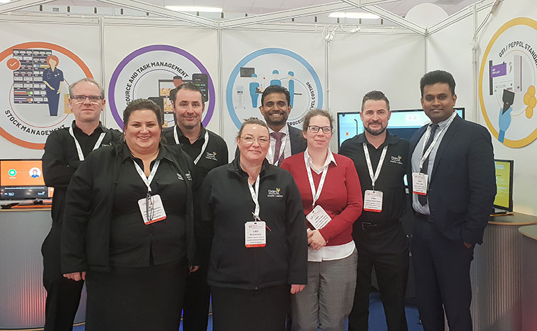 hospital-logistics_management-team-a Eleanor Hospital Logistics Management Team at Olympia stand